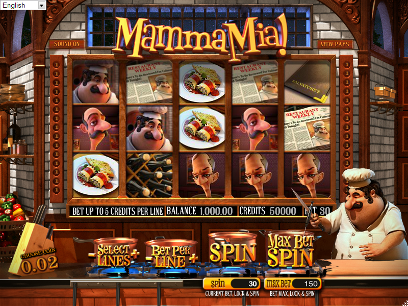 Mamma Mia (Мама Миа) из раздела Игровые автоматы