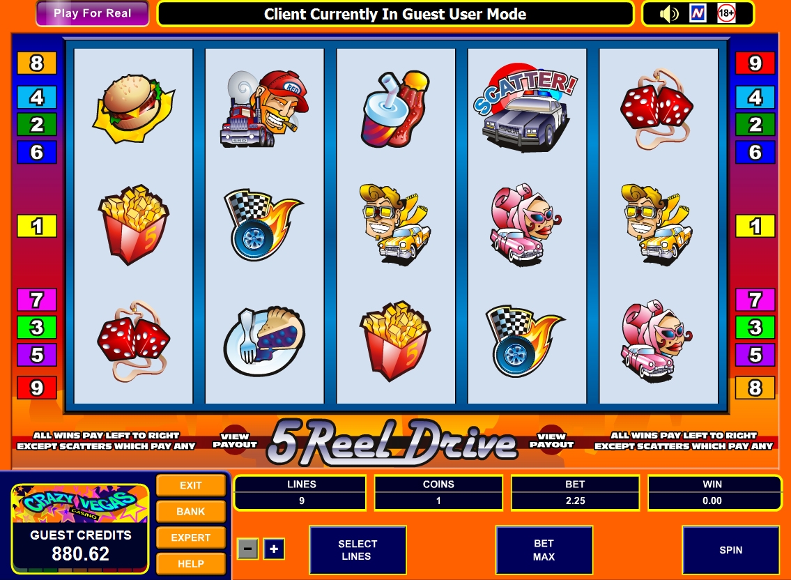 5 Reel Drive (5-ти Барабанный Драйв) из раздела Игровые автоматы