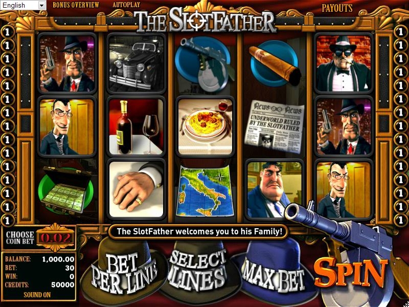 The Slotfather ( Крестный отец слотов) из раздела Игровые автоматы