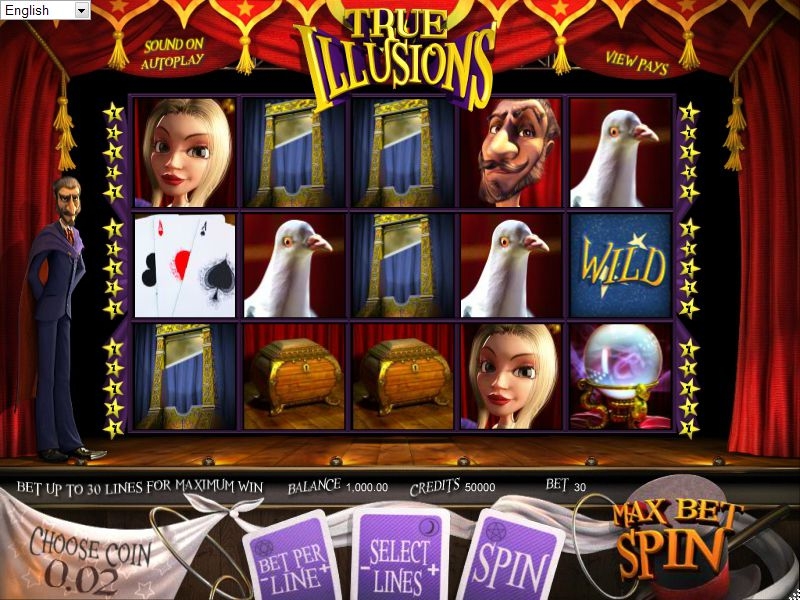 True Illusions (Настоящие иллюзии) из раздела Игровые автоматы