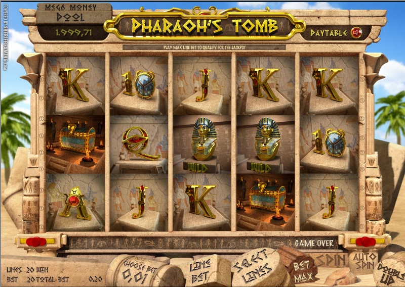 Pharaoh’s Tomb (Гробница фараона) из раздела Игровые автоматы