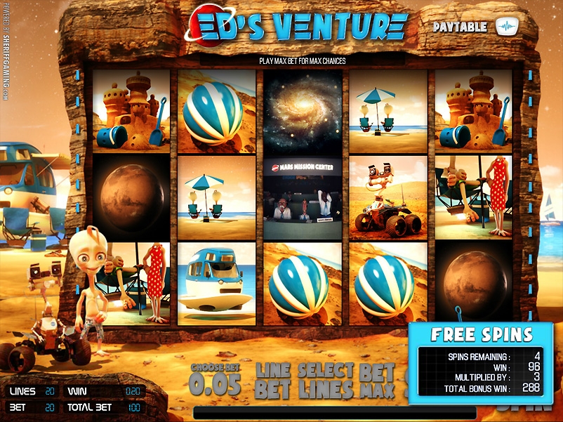 Ed’s Venture (Приключение Эда) из раздела Игровые автоматы
