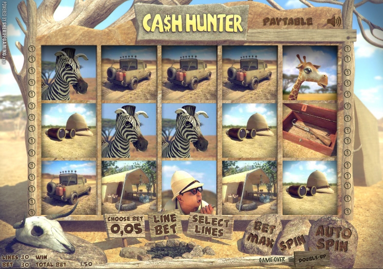 Cash Hunter (Охотник за наживой) из раздела Игровые автоматы