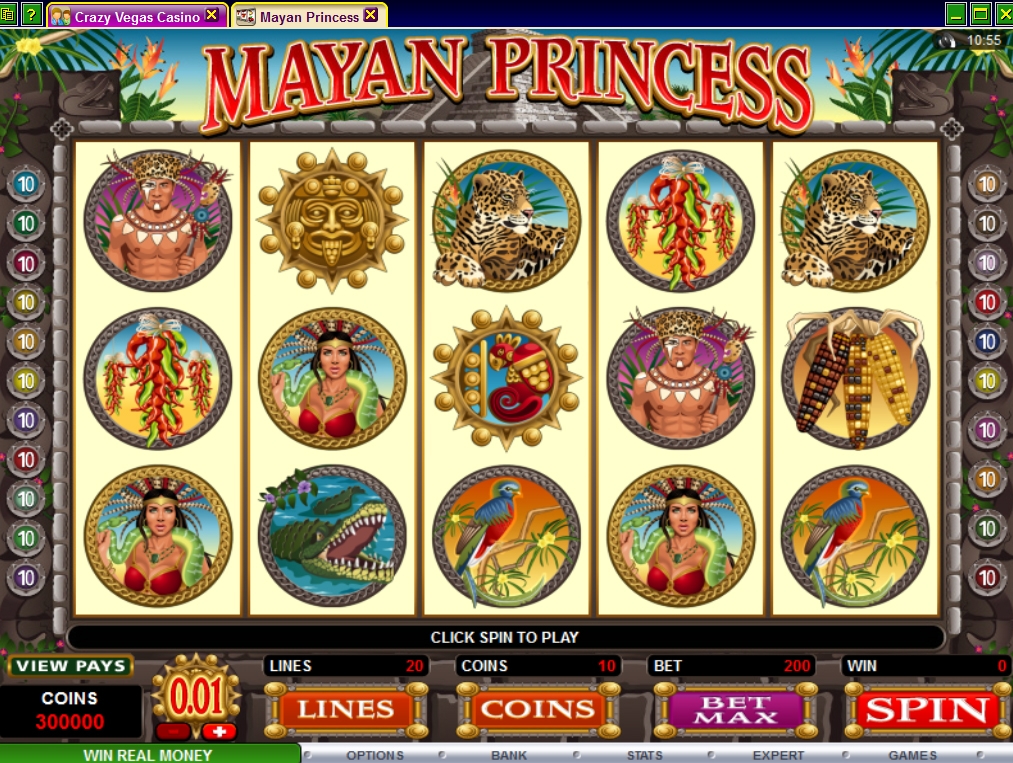 Mayan Princess (Принцесса Майя) из раздела Игровые автоматы