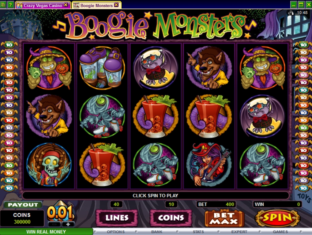 Boogie Monsters (Монстры Буги) из раздела Игровые автоматы