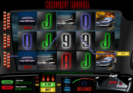 Knight Rider (Рыцарь дорог) из раздела Игровые автоматы