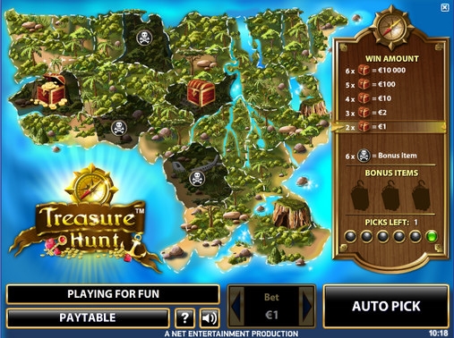 Treasure Hunt (Охота за сокровищами) из раздела Развлекательные игры