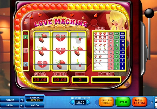 Love Machine (Машина любви) из раздела Игровые автоматы