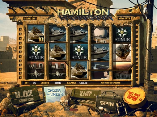 Hamilton (Гамильтон) из раздела Игровые автоматы