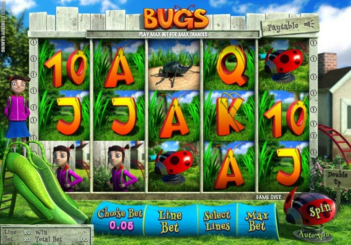 Bugs (Жуки) из раздела Игровые автоматы