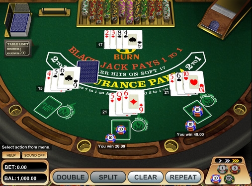 Burn 21 Blackjack (Burn 21 Blackjack) from category Blackjack