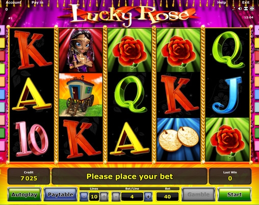 Lucky Rose (Счастливая роза) из раздела Игровые автоматы