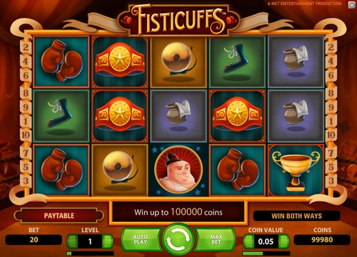 Fisticuffs (Кулачный бой ) из раздела Игровые автоматы