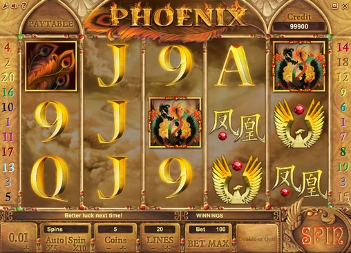 Phoenix (Феникс) из раздела Игровые автоматы