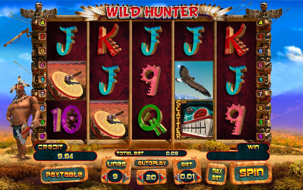 Wild Hunter (Дикий охотник) из раздела Игровые автоматы