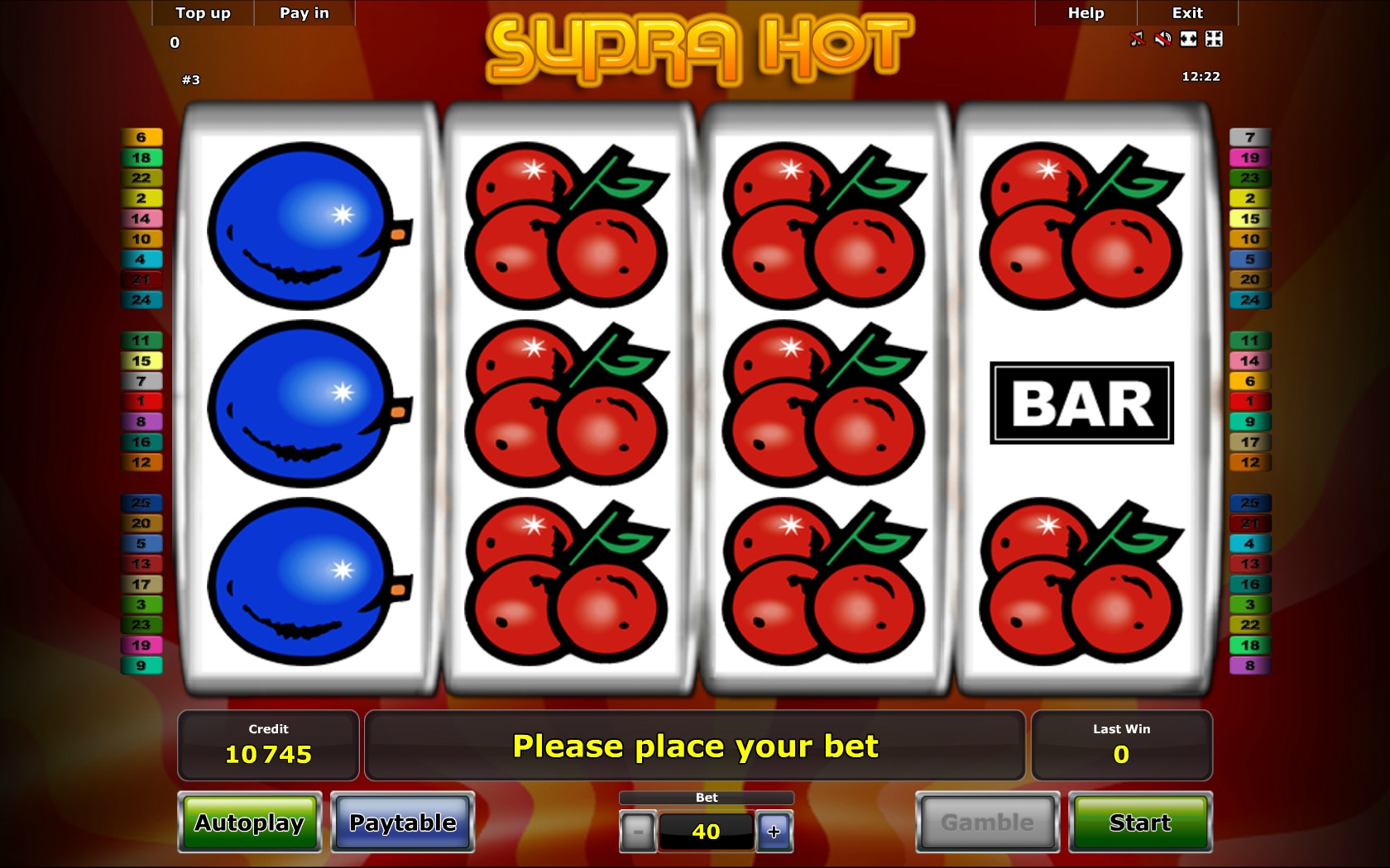 Supra Hot (Supra Hot) from category Slots