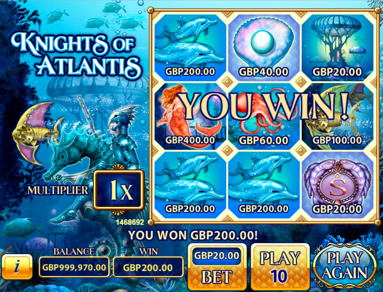 Knights of Atlantis (Рыцари Атлантиды) из раздела Скрэтч-карты