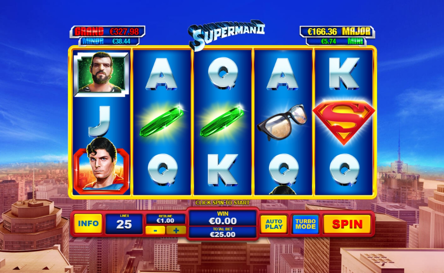 Superman II (Superman II) from category Slots