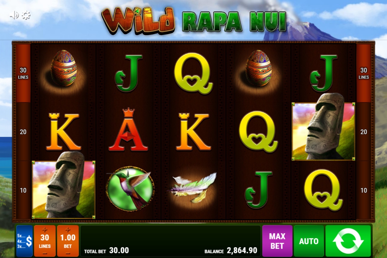 Wild Rapa Nui (Дикая природа Рапануи) из раздела Игровые автоматы