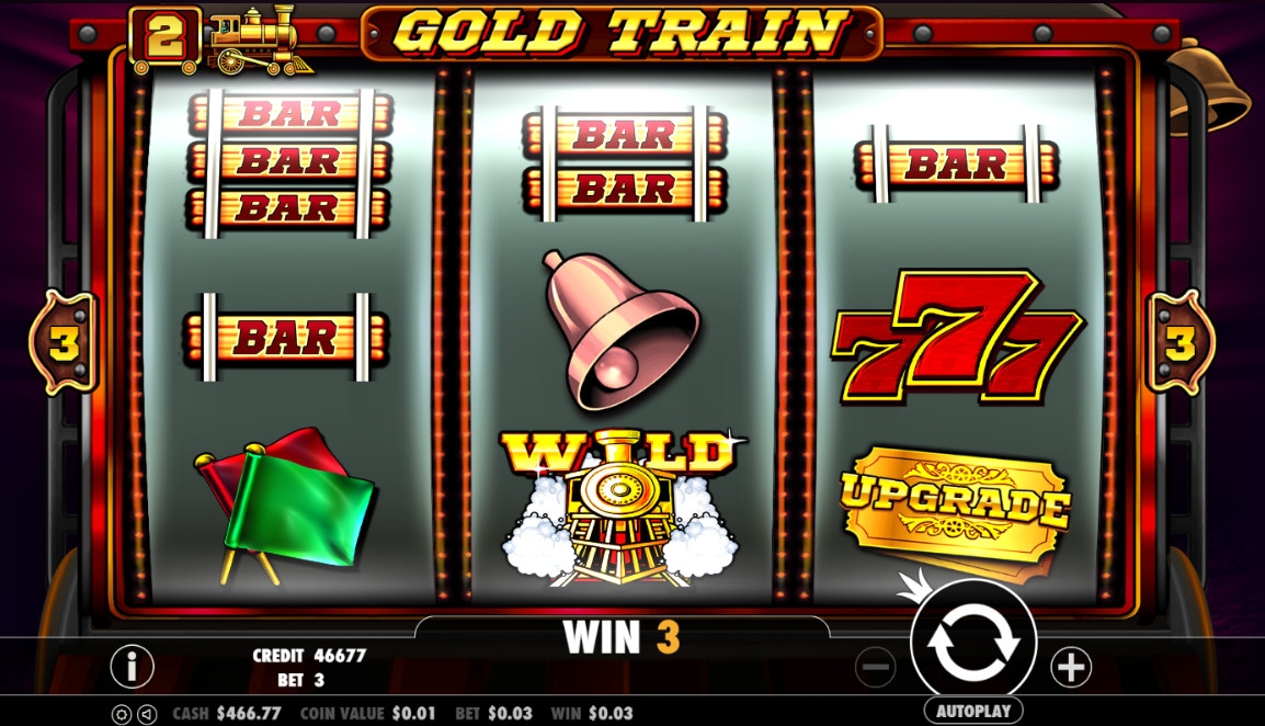 Gold Train (Поезд с золотом) из раздела Игровые автоматы