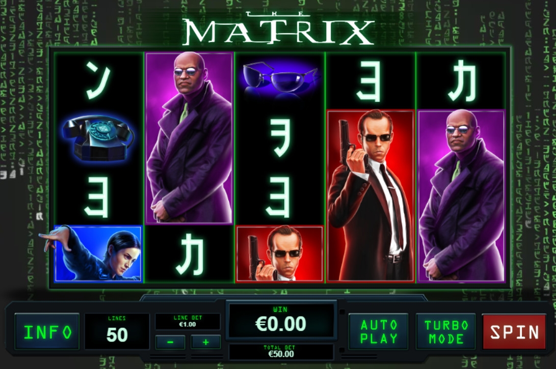 The Matrix (Матрица) из раздела Игровые автоматы