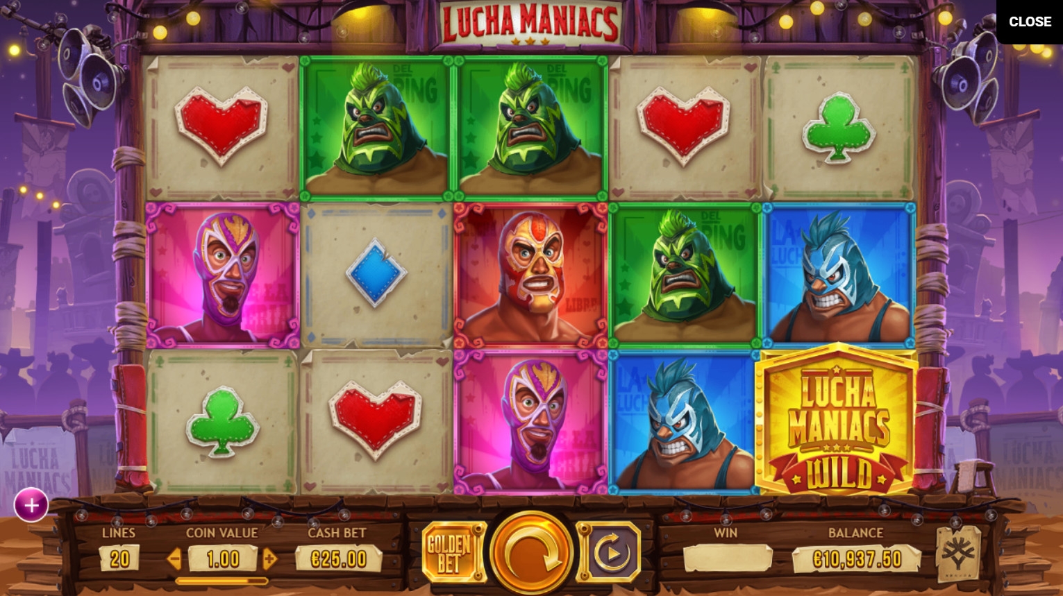 Lucha Maniacs (Луча-маньяки) из раздела Игровые автоматы