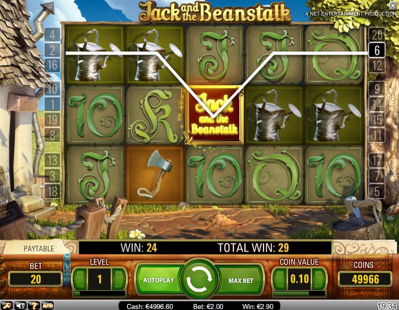 Jack and the beanstalk free slot games