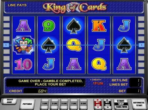 King of Cards (Король карт) из раздела Игровые автоматы