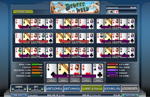 Deuces Wild (Deuces Wild) from category Video Poker